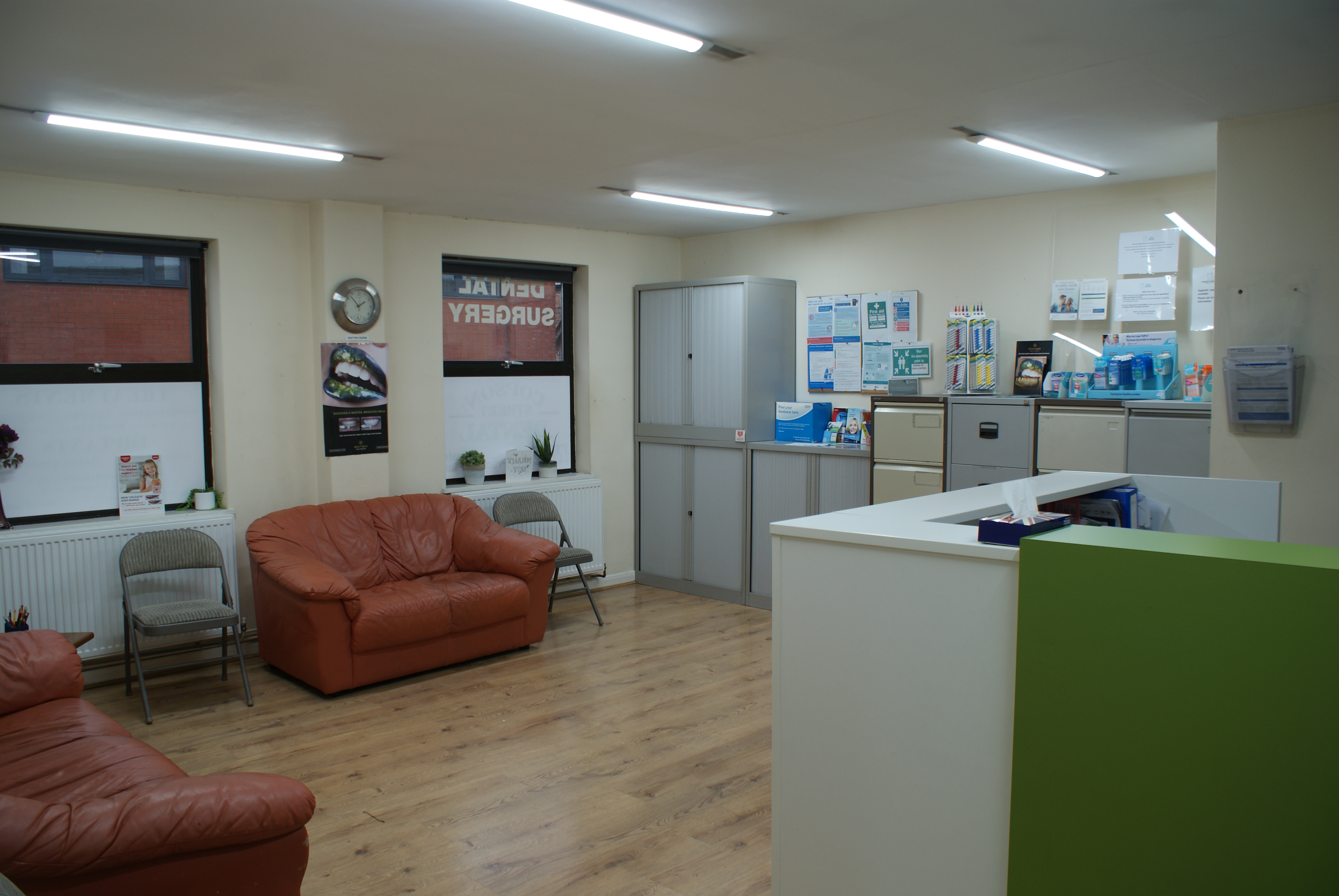 Copson Street Dental Practice Reception